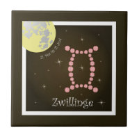 Zwillinge 21. Mai bis 21. Juni Fotofliese