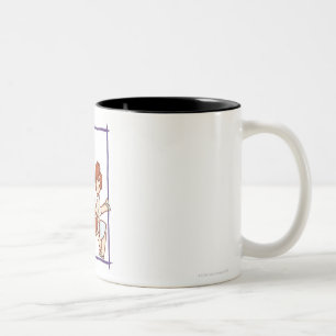 Zwillinge 3 zweifarbige tasse