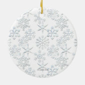 Zwillinge an Bord der Weihnachtsverzierung Keramik Ornament (Hinten)