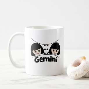 Zwillinge Astrologie Sternzeichen Kinder Kaffeetasse