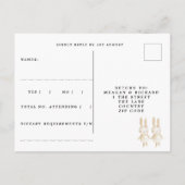 Zwillinge Blumendusche uAwg Postkarte (Rückseite)