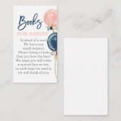 Zwillinge Bringen Sie eine Buchumschließkarte mit Begleitkarte (Vorne/Hinten)