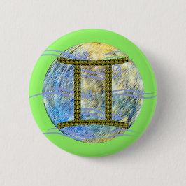 Zwillinge Button