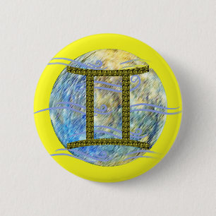 Zwillinge Button
