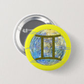 Zwillinge Button (Vorne & Hinten)