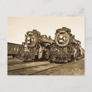 "Zwillinge" CN Schienenfahrzeuge 3461 und 3501 Postkarte
