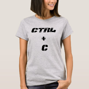 ZWILLINGE "CTRL + C " T-Shirt