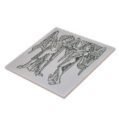 Zwillinge (die Zwillinge) eine Illustration vom Fliese (Seite)