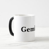 Zwillinge Drittes Sternzeichen Tasse (Vorderseite Links)