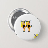 Zwillinge Emoji Button (Vorne & Hinten)