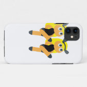 Zwillinge Emoji Case-Mate iPhone Hülle (Rückseite (Horizontal))