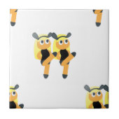 Zwillinge Emoji Fliese (Vorderseite)