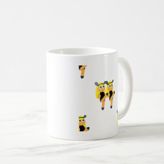 Zwillinge Emoji Kaffeetasse (VorderseiteRechts)