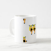 Zwillinge Emoji Kaffeetasse (Vorderseite Links)