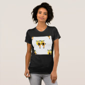 Zwillinge Emoji T-Shirt (Vorne ganz)