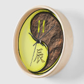 Zwillinge & Erddrache Uhr (Winkel)