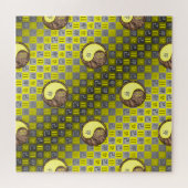 Zwillinge & Erde-Hase Puzzle (Horizontal)