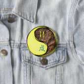Zwillinge & Erdhund Button (Beispiel)