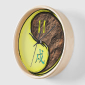 Zwillinge & Erdhund Uhr (Winkel)