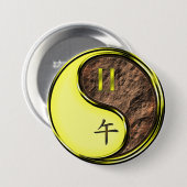 Zwillinge & Erdpferd Button (Vorne & Hinten)