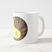 Zwillinge & Erdziege Jumbo-Tasse (Vorderseite Rechts)