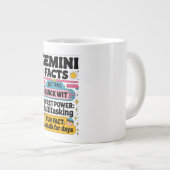 Zwillinge Fakten: Schnelles Wit, Multitasking und Jumbo-Tasse (Vorderseite Rechts)