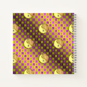 Zwillinge & Feuer Hahn Notizblock (Rückseite)