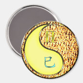 Zwillinge & Feuer Schlange Magnet (Vorderseite/Rückseite)