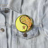 Zwillinge & Feuer Tiger Button (Beispiel)