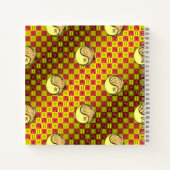 Zwillinge & Feuer Tiger Notizblock (Rückseite)