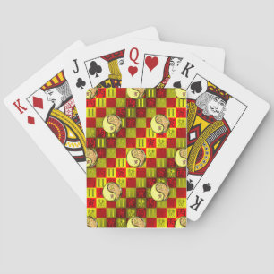 Zwillinge & Feuer Tiger Spielkarten