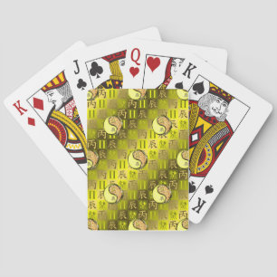 Zwillinge & Feuerdrache Spielkarten
