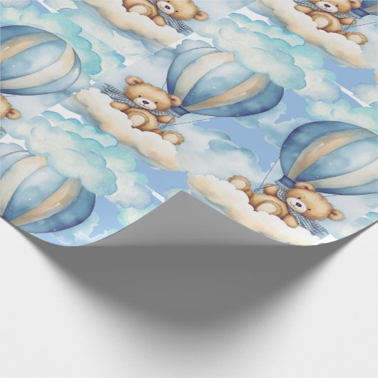 Zwillinge fliegen geschenkpapier (Ecke)