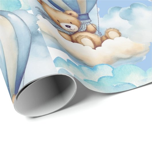 Zwillinge fliegen geschenkpapier (Rolleneckpunkt)