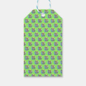 Zwillinge Geschenkanhänger (Vorderseite)