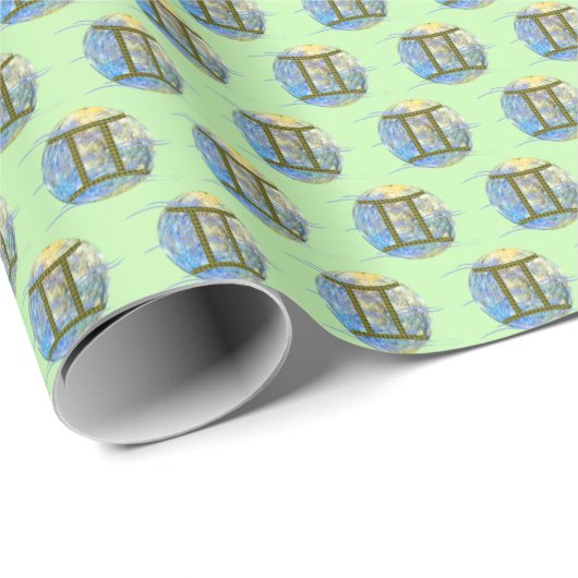 Zwillinge Geschenkpapier (Rolleneckpunkt)