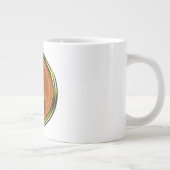 Zwillinge & Holz-Drache Jumbo-Tasse (Rechts)