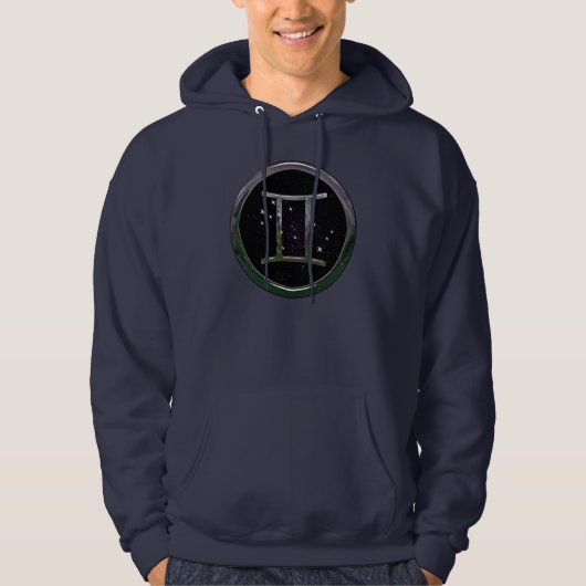 Zwillinge Hoodie (Vorderseite)