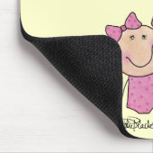Zwillinge Junge und Mädchen der Mama-2 Mousepad (Ecke)
