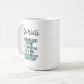 Zwillinge Kaffeetasse (Vorderseite Links)
