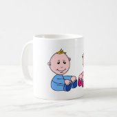 ZWILLINGE KAFFEETASSE (Vorderseite Links)