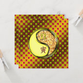 Zwillinge Karte (Vorderseite/Rückseite Beispiel)