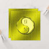 Zwillinge Karte (Vorderseite/Rückseite Beispiel)