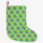 Zwillinge Kleiner Weihnachtsstrumpf (Vorderseite)