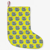 Zwillinge Kleiner Weihnachtsstrumpf (Vorderseite)
