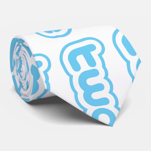 Zwillinge Krawatte (Gerollt)