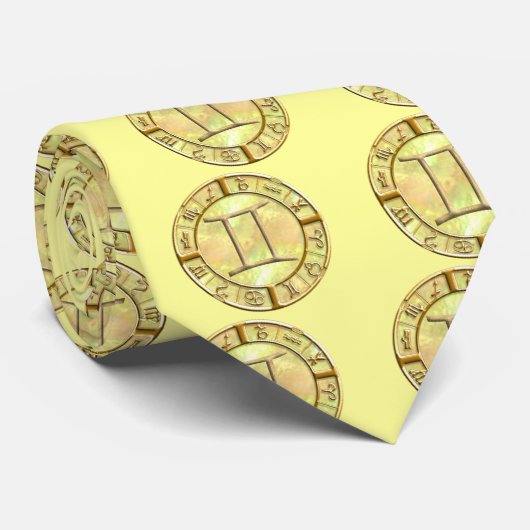 Zwillinge Krawatte (Gerollt)