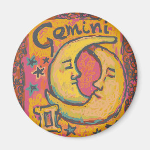 Zwillinge, kundengerechte Astrologie-Produkte Magnet