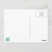 Zwillinge, kundenspezifische Astrologie-Produkte Postkarte (Rückseite)