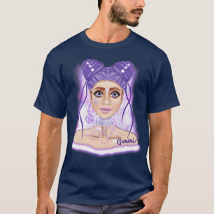 Zwillinge Mädchen Geburtstag Sternzeichen Frauen g T-Shirt